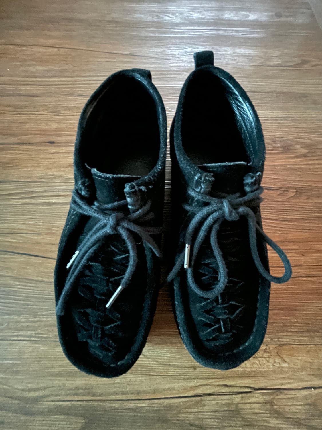 (1)폴리테루 우븐 왈라비 슈즈 블랙 상품이미지2