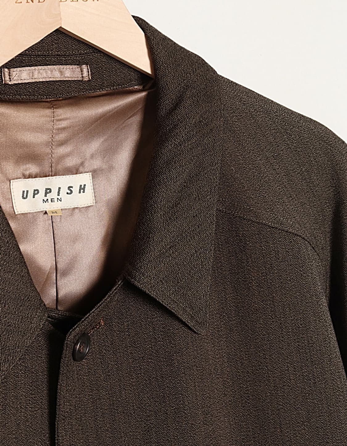90's UPPISH MEN Raglan Balmacaan Coat 상품이미지3