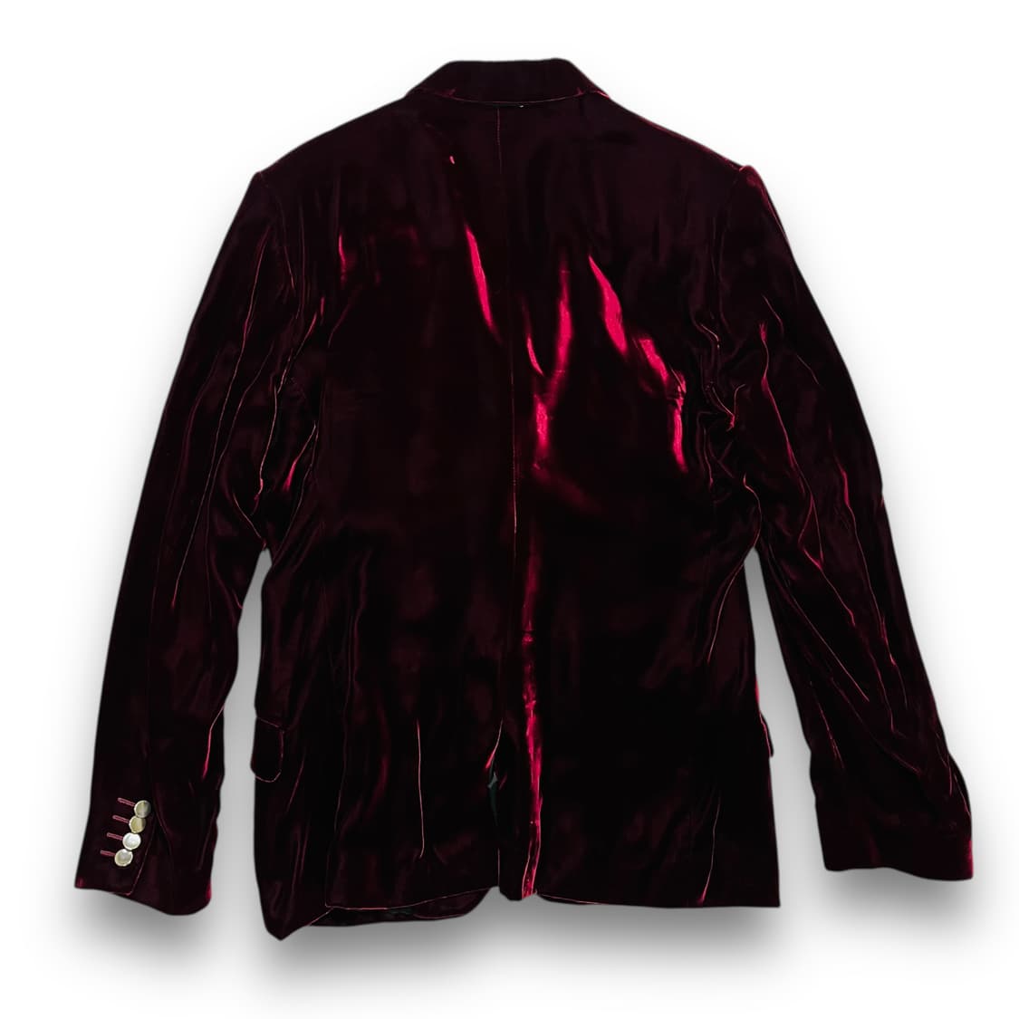 돌체 앤 가바나 00s 섹슈얼 다크 와인 벨벳 블레이저 상품이미지6