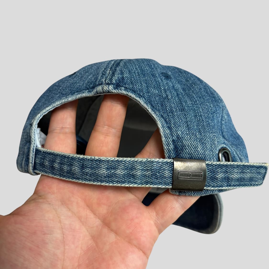 (OS)타미힐피거 데님 볼캡 모자 상품이미지5