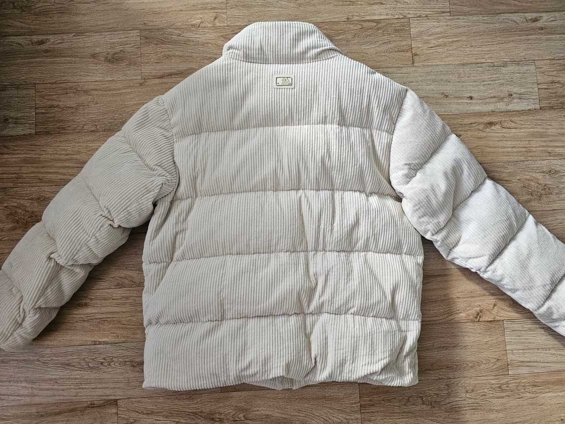 MLB 베이직 코듀로이 숏 패딩(L.Beige) 상품이미지5