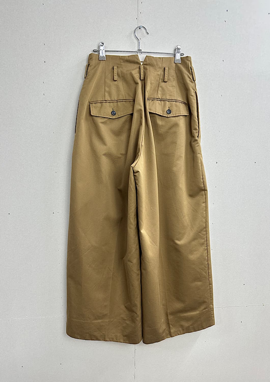 빈티지 투턱 플레어 팬츠 S  상품이미지3