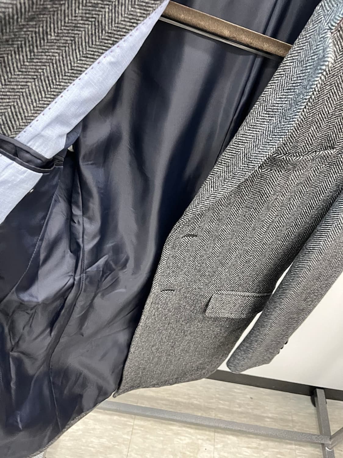 95) 헨리코튼 헤링본 울코트  상품이미지7