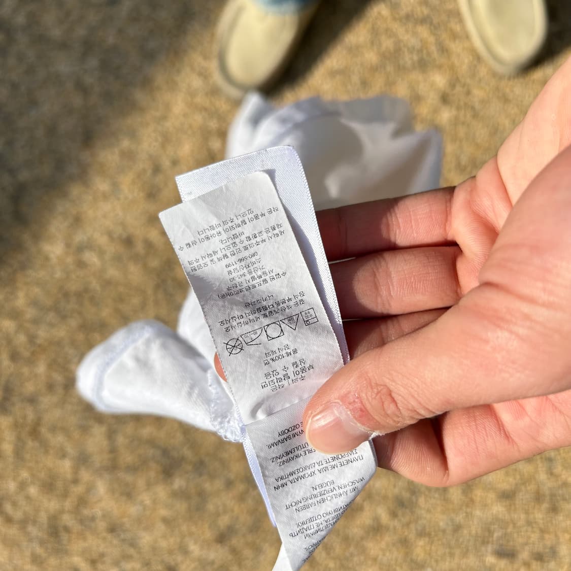 폴로 (POLO RalphLauren)화이트 반팔티 상품이미지5