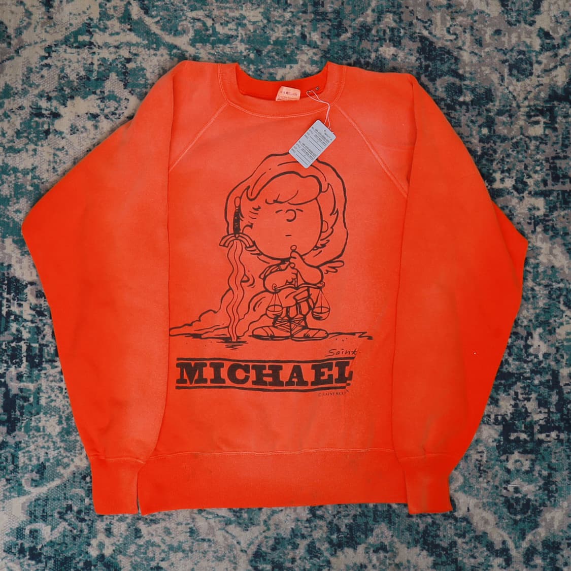 Saint Michael 세인트 미카엘 스누피 그래픽 크루넥 상품이미지2