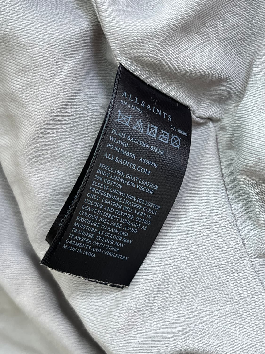 All Saints 올세인츠 스웨이드 자켓 우먼 M 상품이미지5