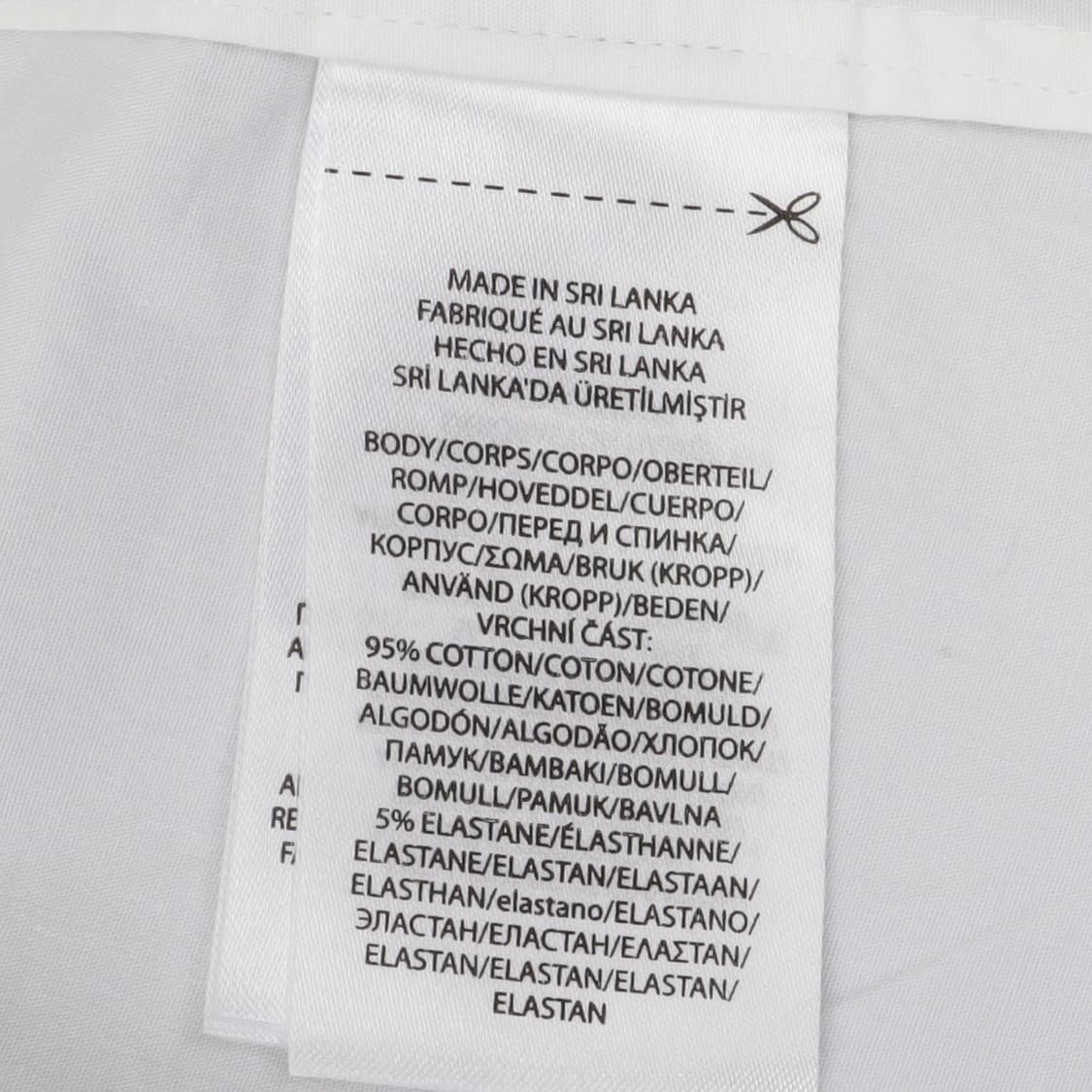 폴로 랄프로렌 우먼스 화이트 코튼 셔츠 상품이미지9