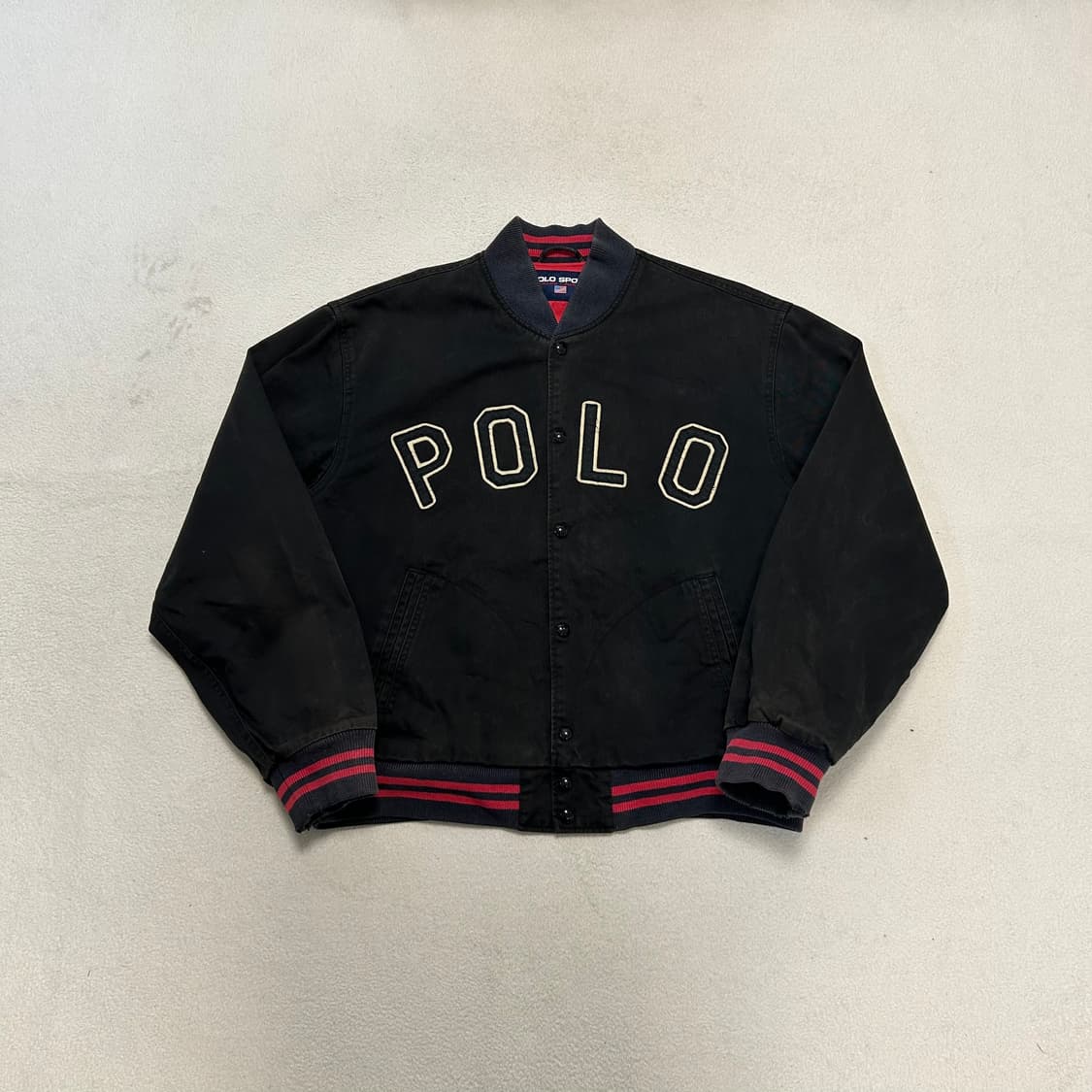 Polo 90’s Kanye Tiger Varsity Jacket 상품이미지4