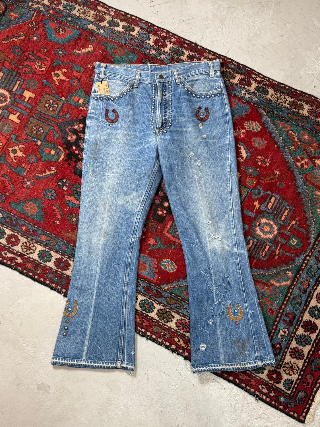 빅E 70's USA 빈티지 리바이스 646 벨바텀 부츠컷 오렌지탭 상품이미지2