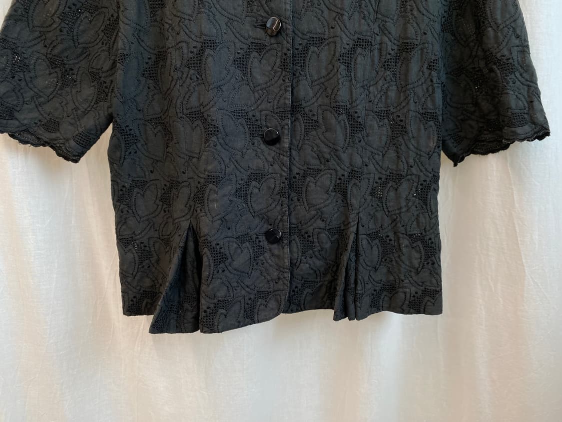 블랙 반팔 자켓(M) 상품이미지6