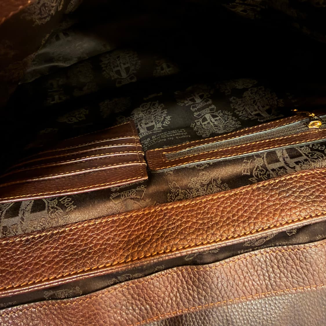 닥스 브라운 카우레더 백팩 상품이미지9