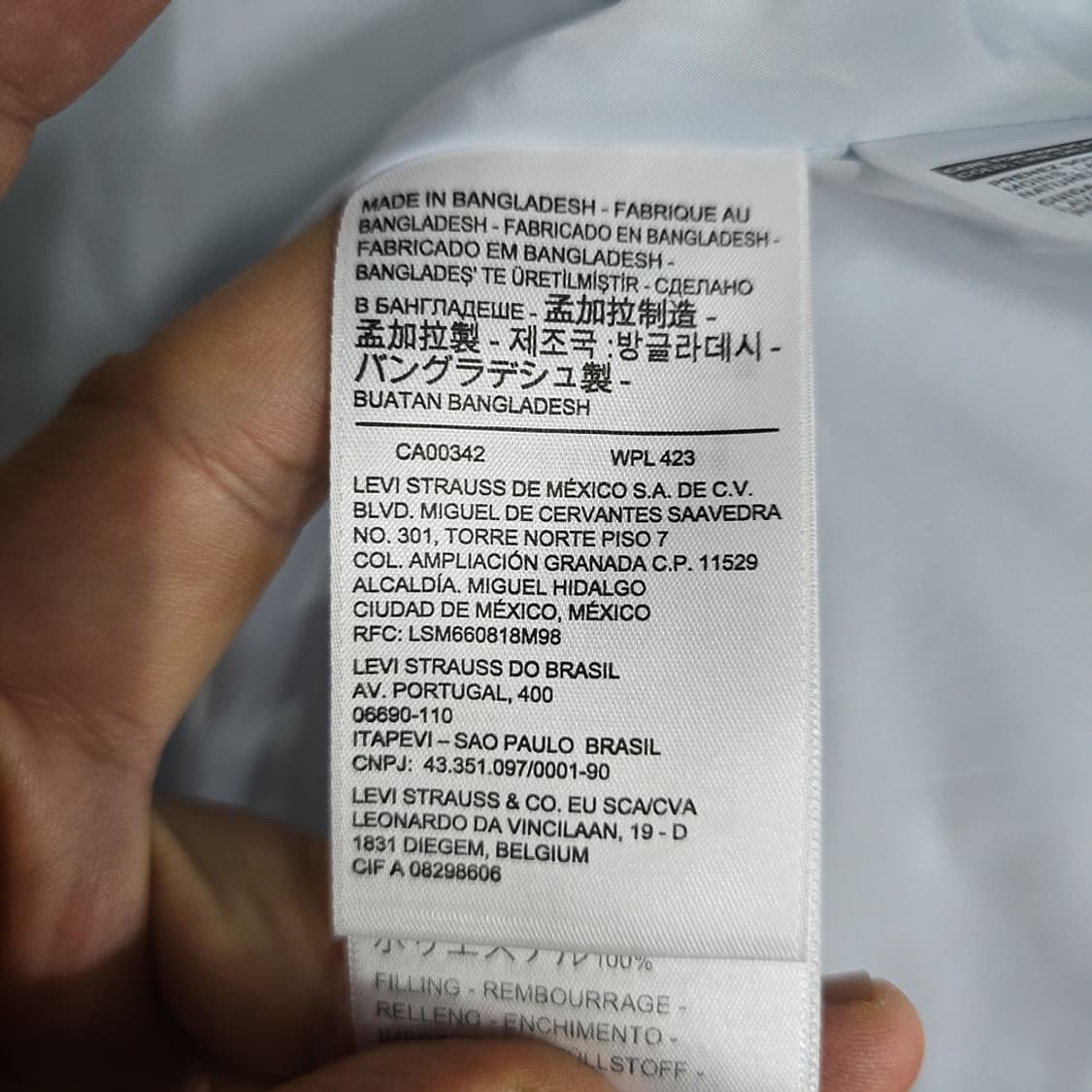 리바이스(Levis) 퍼포먼스 패딩자켓 M 상품이미지8