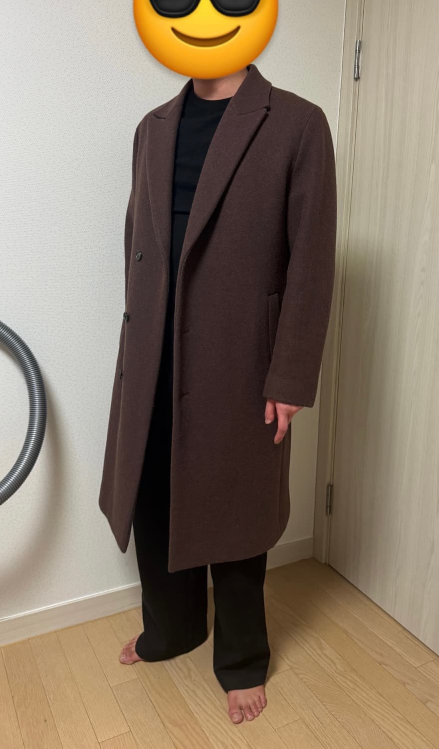 지오지아 남자 브라운 코트 사이즈 L (질 좋아용) 상품이미지10