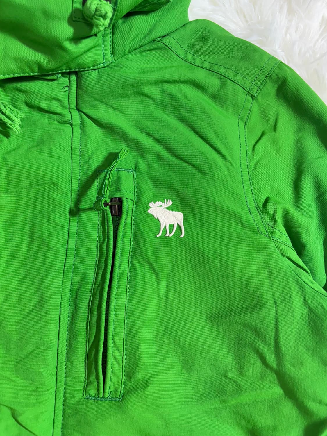 아베크롬비 페일그린 자수로고 자켓  상품이미지6