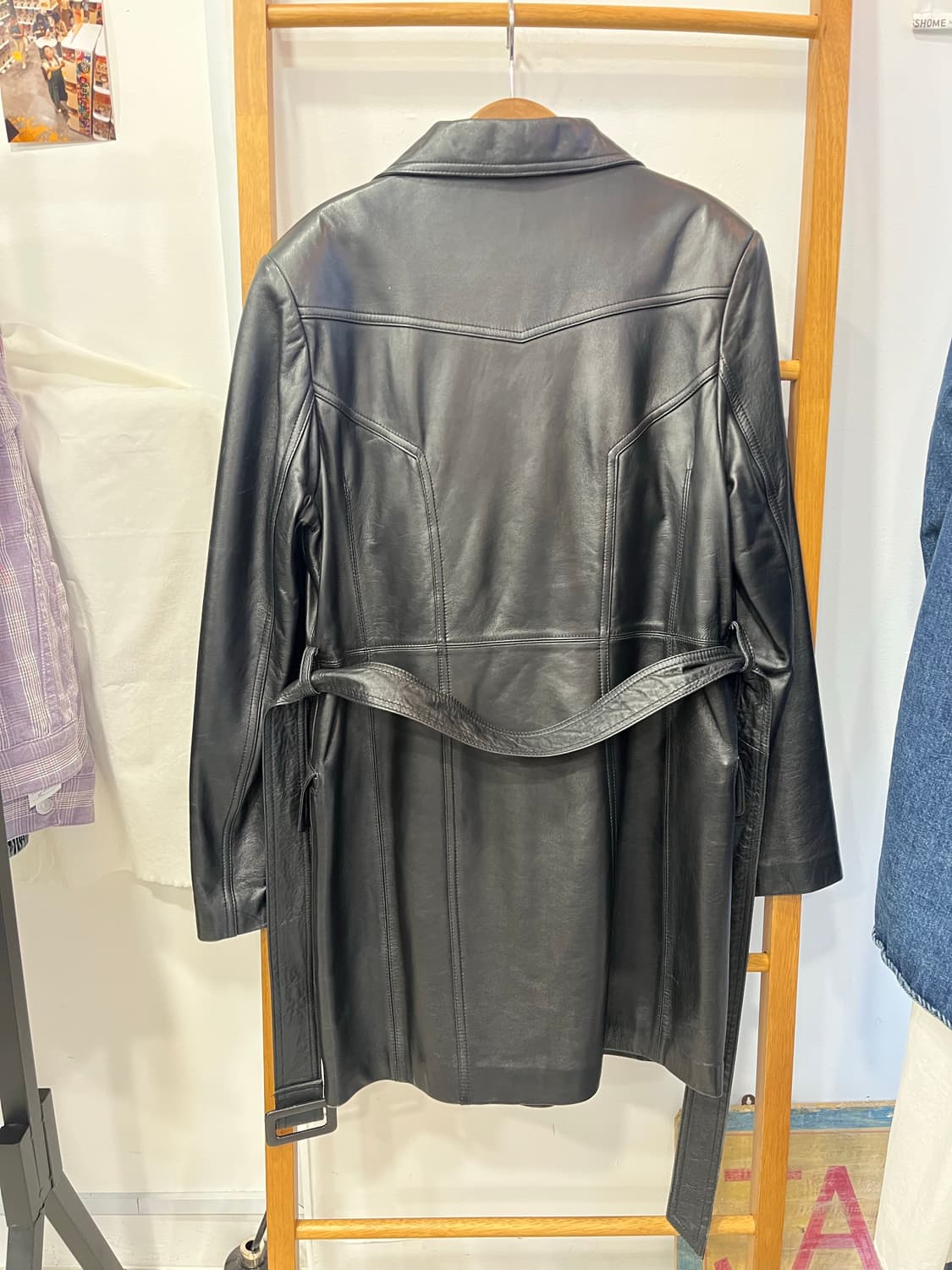 양가죽 트렌치코트 상품이미지2