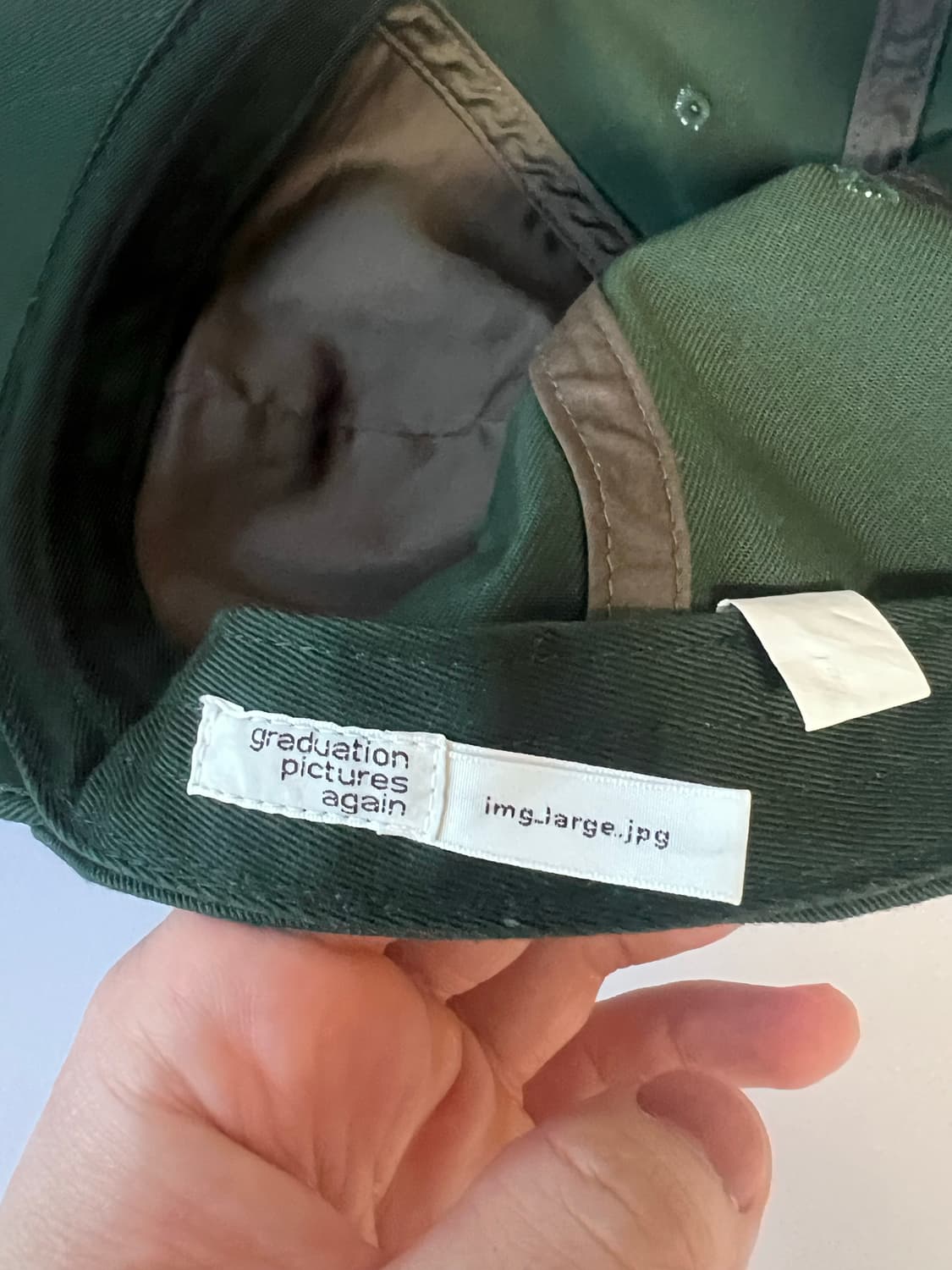 [L] 테프스토어즈 H 로고 볼캡 그린 상품이미지5