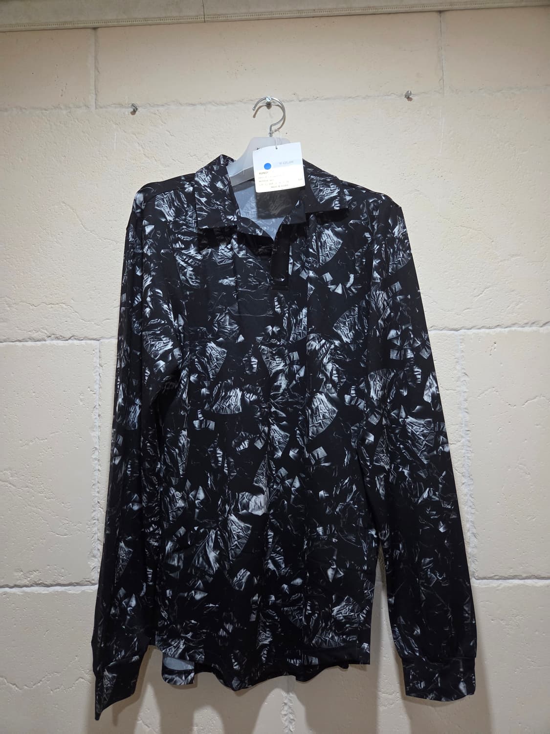 강혁 카모 롱슬리브 카라 티셔츠 라지 새상품 상품이미지1