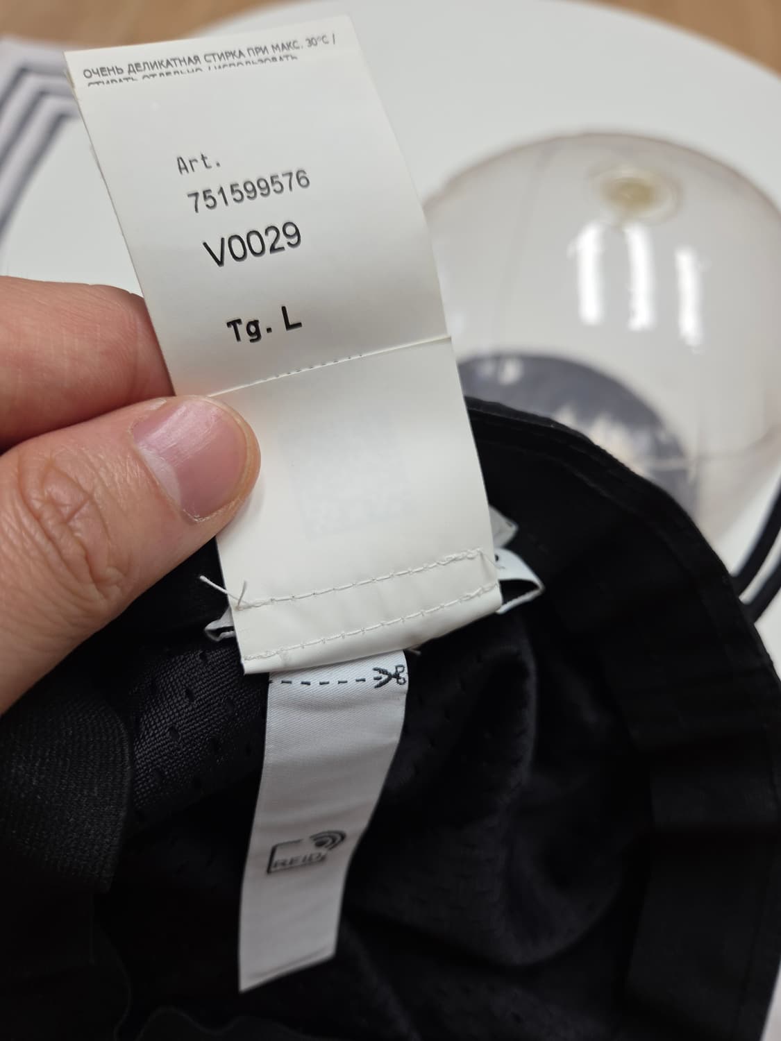 [매장판] 스톤아일랜드 나일론 볼캡 블랙 L 상품이미지6