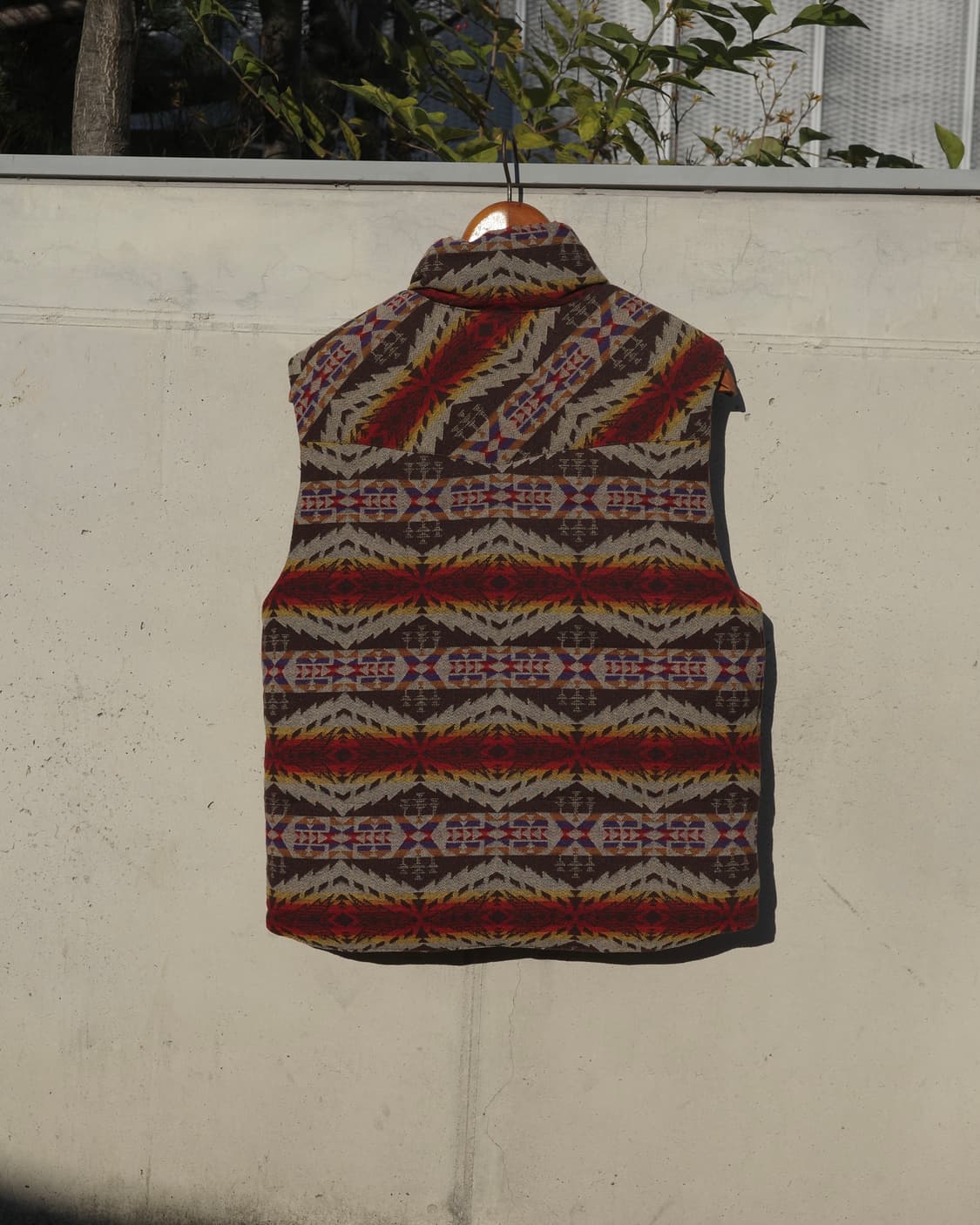 빈티지 펜들턴 아즈텍 패턴 다운 베스트 상품이미지5