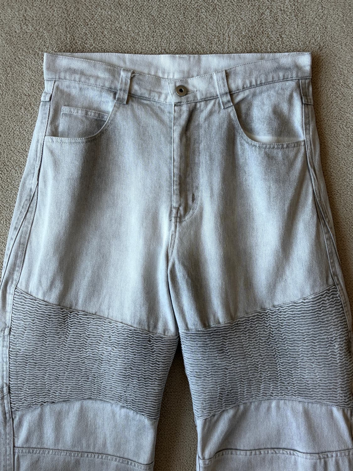 파르티멘토 더티 워싱 바이커 팬츠 상품이미지3