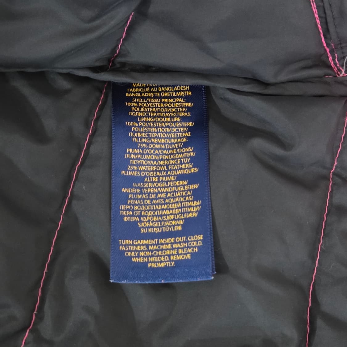 폴로랄프로렌 키즈 경량패딩 M(8/10) 상품이미지5