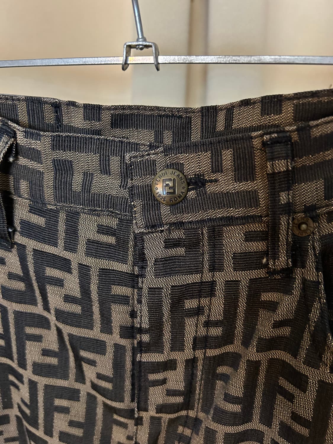 FENDI 펜디 90's FF 자카드 팬츠 상품이미지3