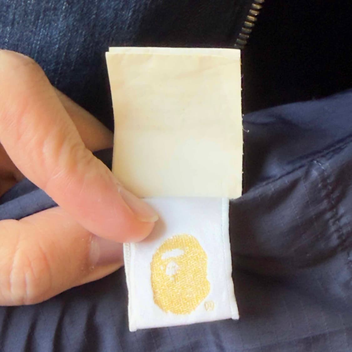 00s 베이프 인디고 데님 푸퍼 자켓 상품이미지8