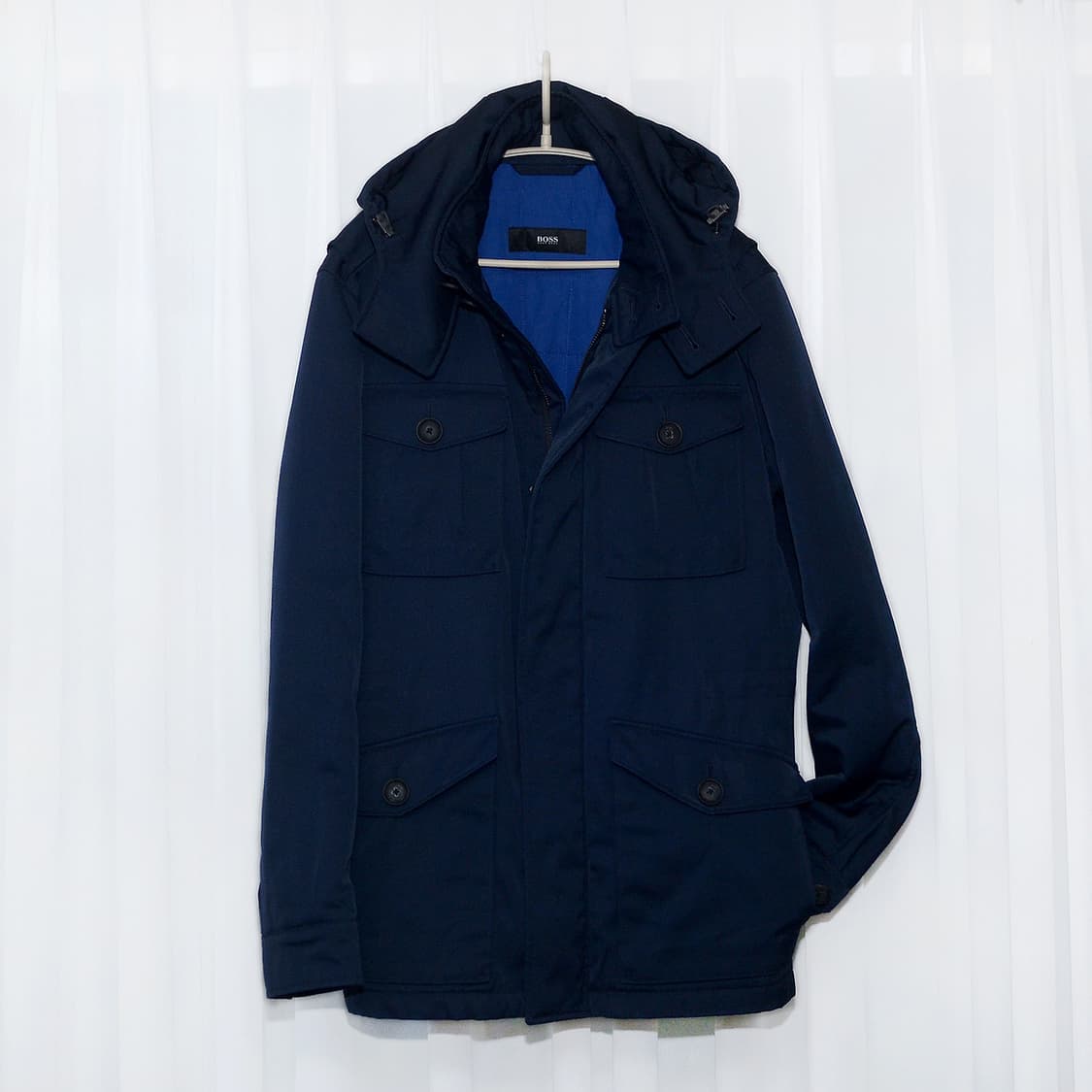 휴고 보스 캔드 패디드 후드 트레블러 필드 자켓 (48 / 100) 상품이미지1