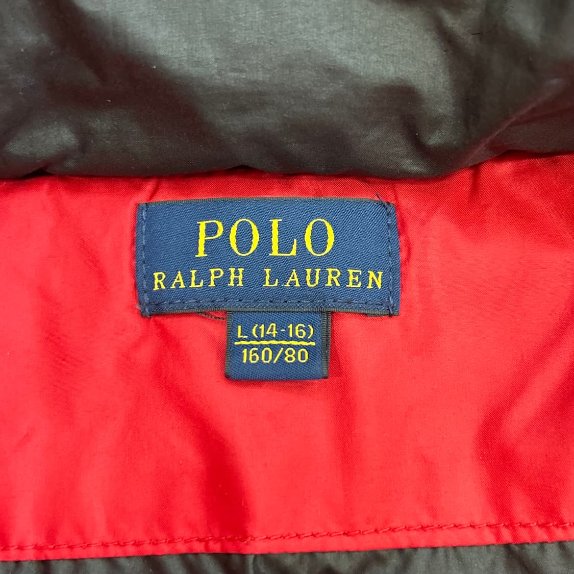 Polo 폴로 블랙포니 레드 패딩 상품이미지6