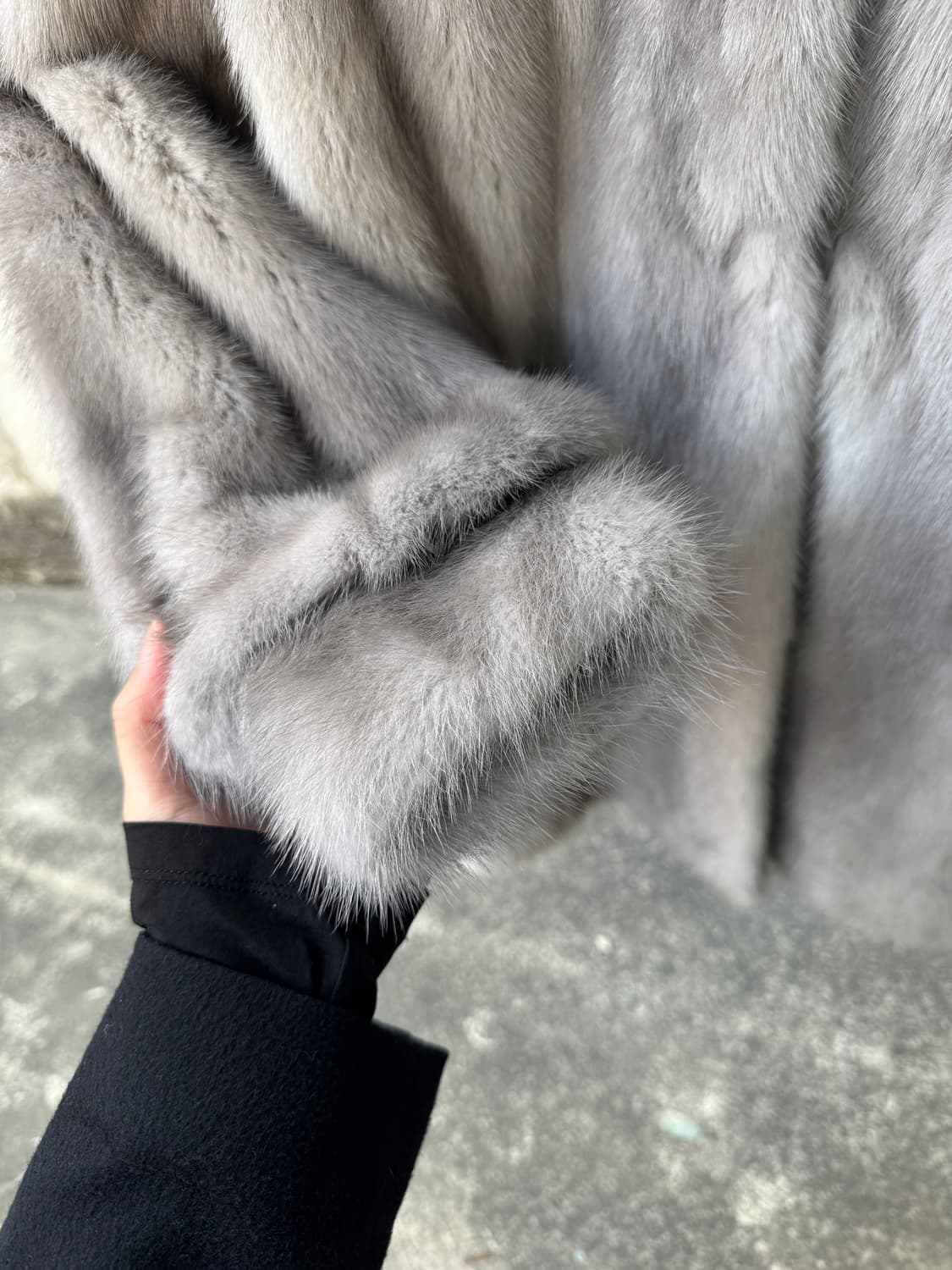 사가 밍크 리얼 퍼 자켓 상품이미지5