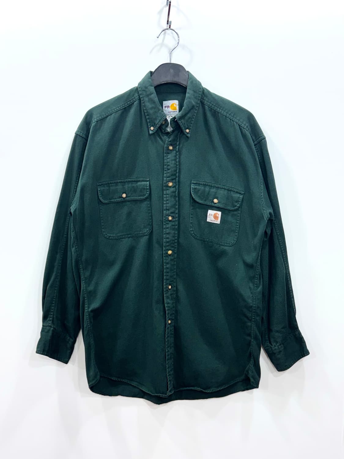 칼하트 딥그린 워크셔츠 M 상품이미지5