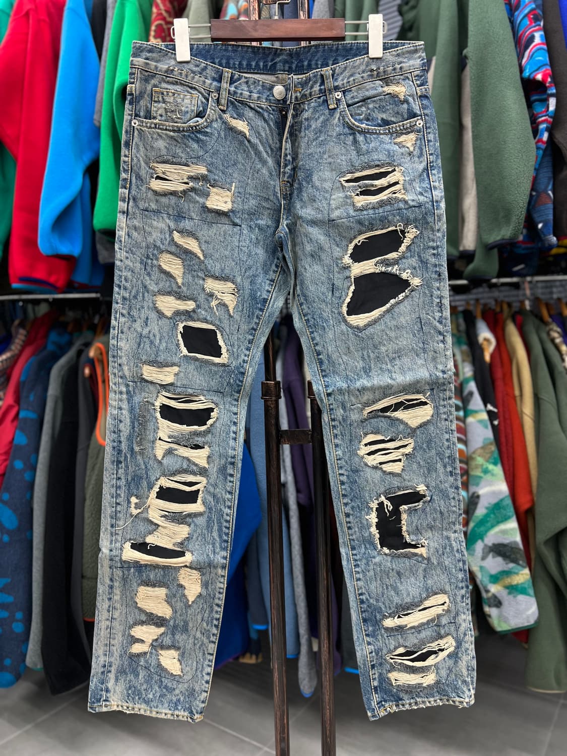 디테일 스티치 커스텀진  상품이미지1