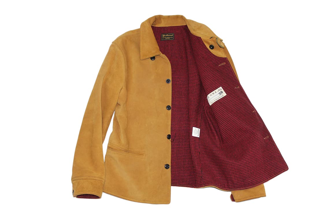 NEEDLEWORK 니들워크 블라인드파일즈 스웨이드 카코트 상품이미지1