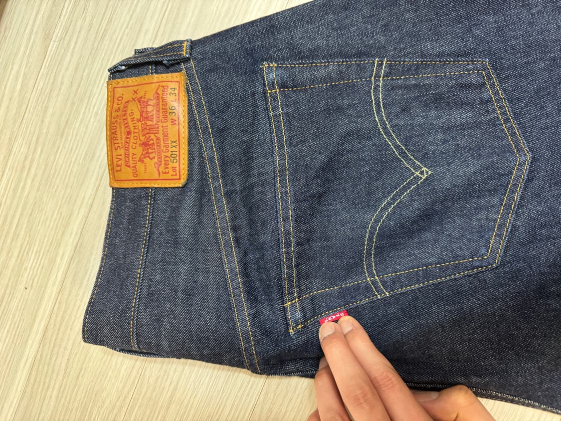 lvc 47501 rigid 36-34 소킹 3회 진행한 바지 팝니다 상품이미지4