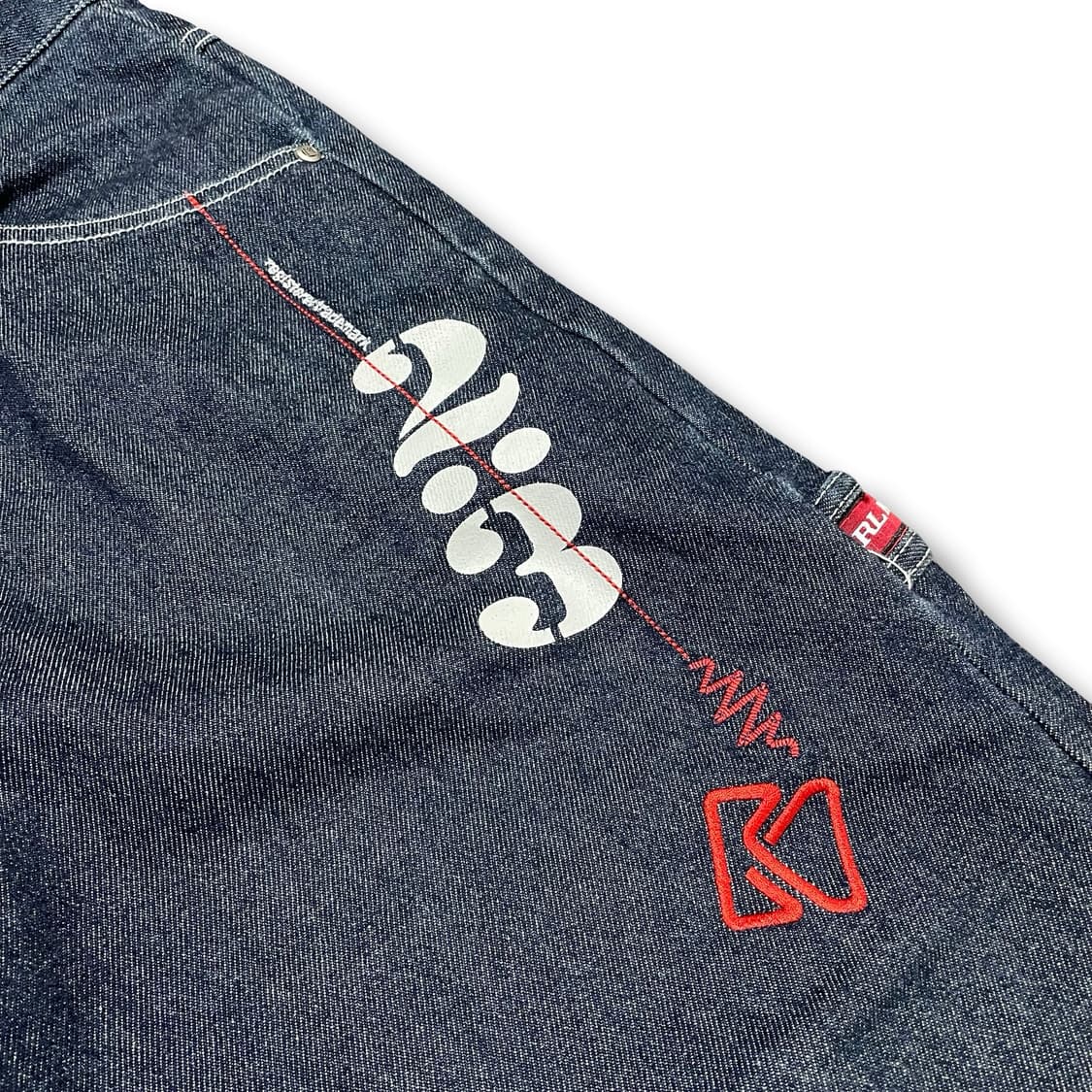 [34] 칼카니 Karl Kani 올드스쿨 힙합 데님 팬츠 상품이미지4