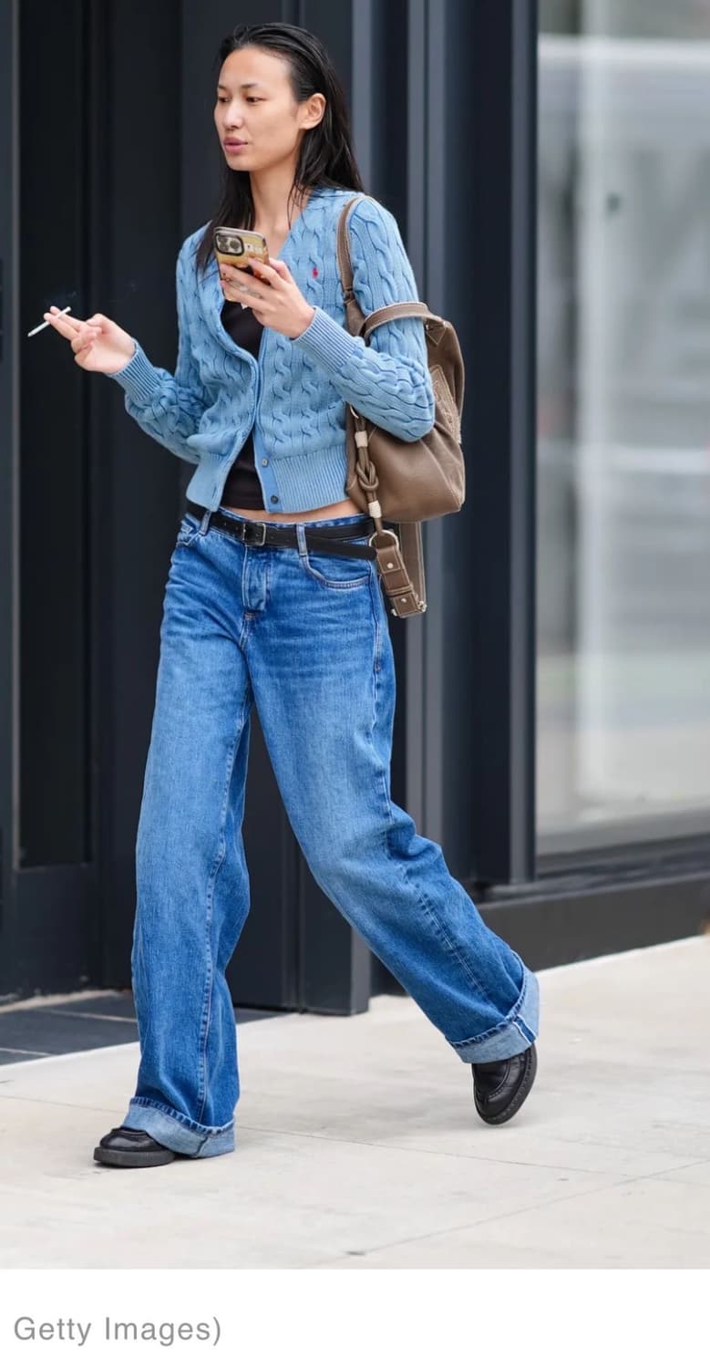 빈티지 와이드 데님 팬츠 상품이미지4