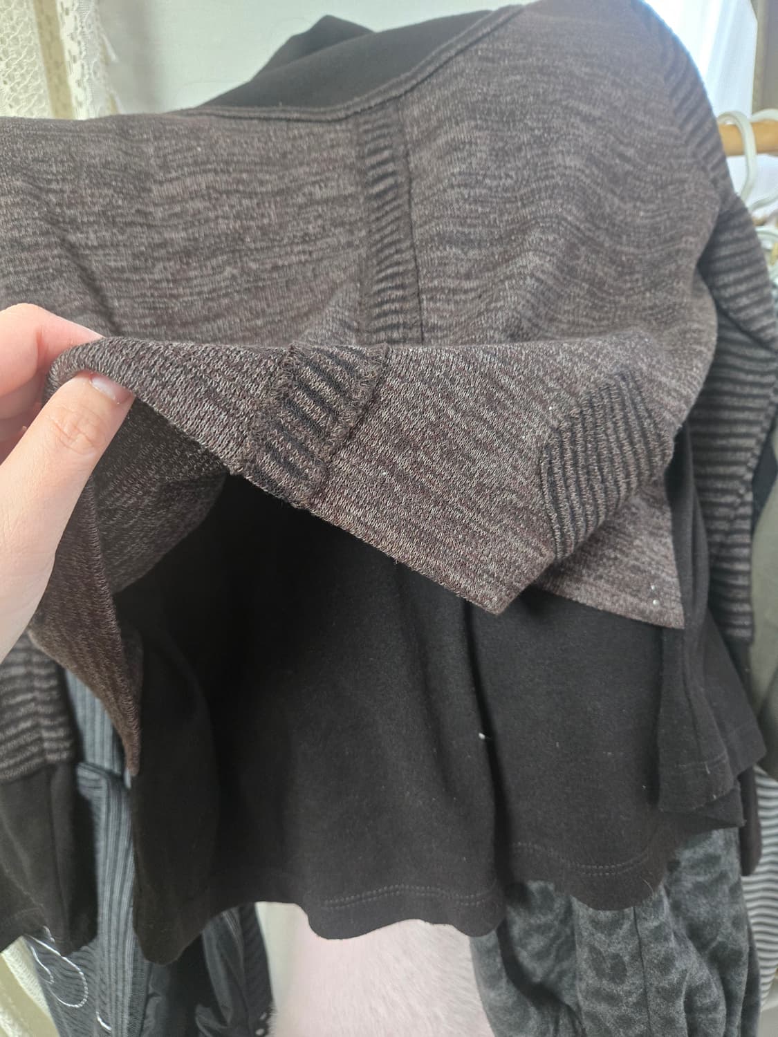 코모레비 빈티지 일본 레이어드 이중 티셔츠 상품이미지3