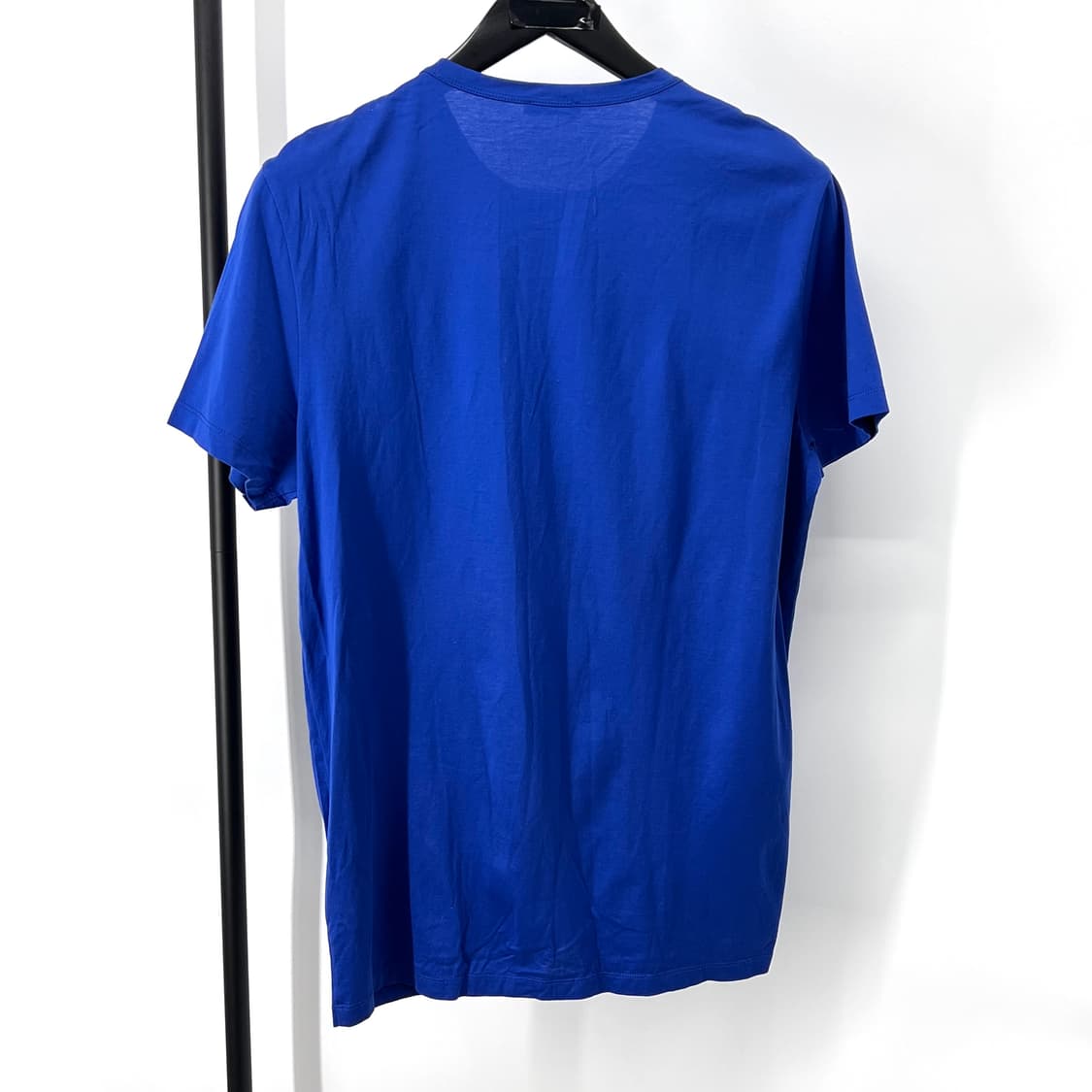 [L사이즈] 몽클레어 빅로고 반팔 티셔츠 블루 상품이미지3