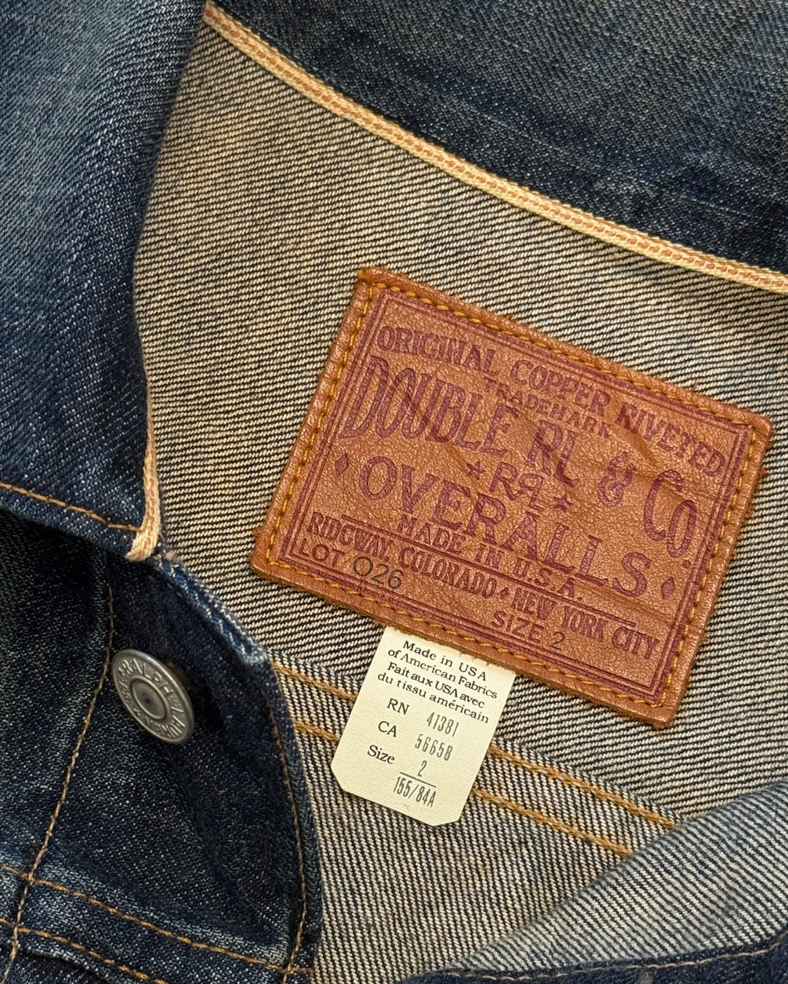 RRL 우먼스 2세대 노스필드 데님 자켓 상품이미지4