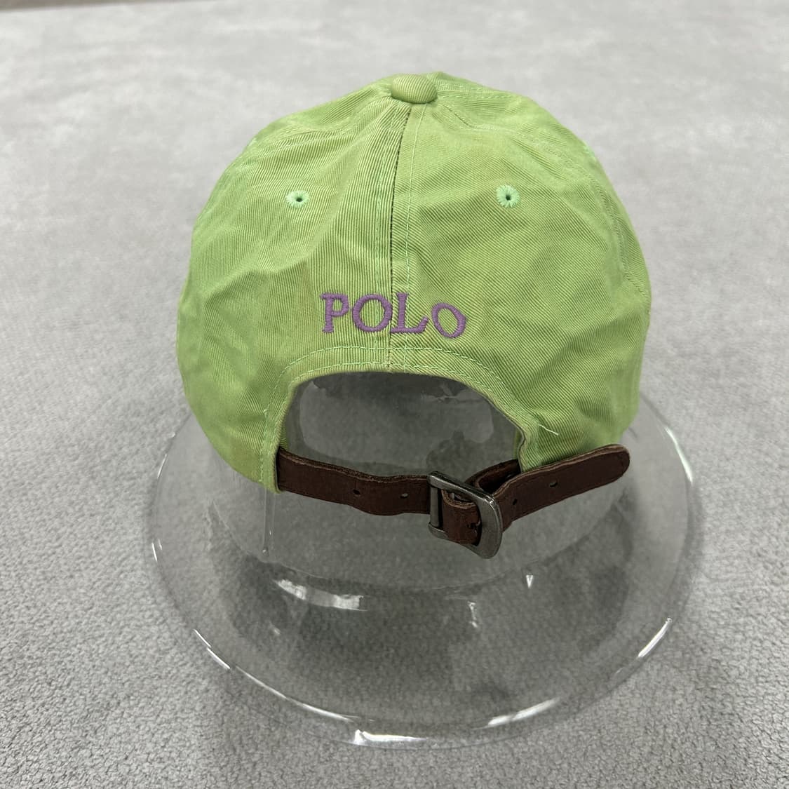 폴로 랄프로렌 연두색 볼캡 상품이미지4