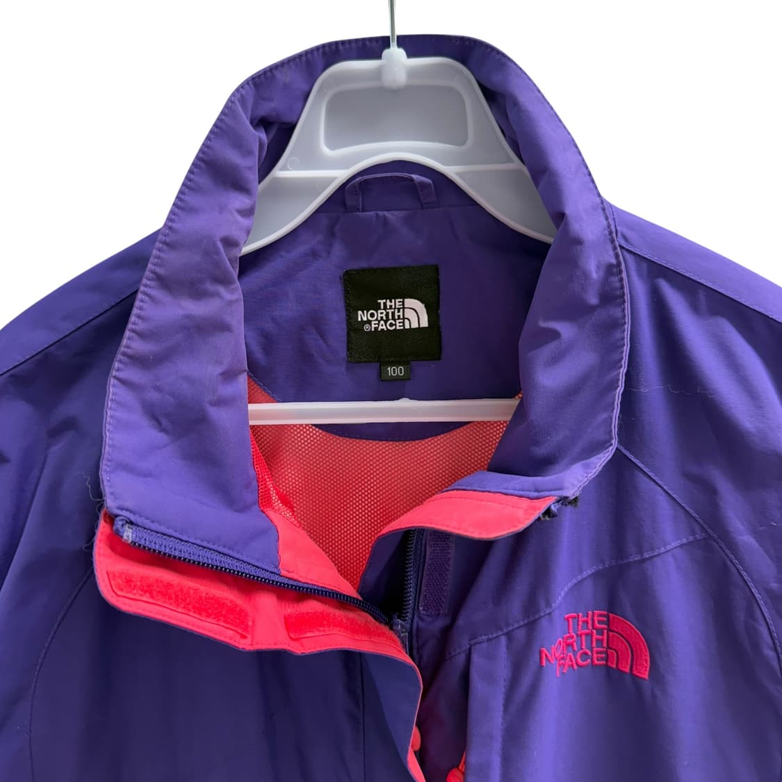 [XXL] 노스페이스 우먼 퍼플 바람막이 자켓 상품이미지5