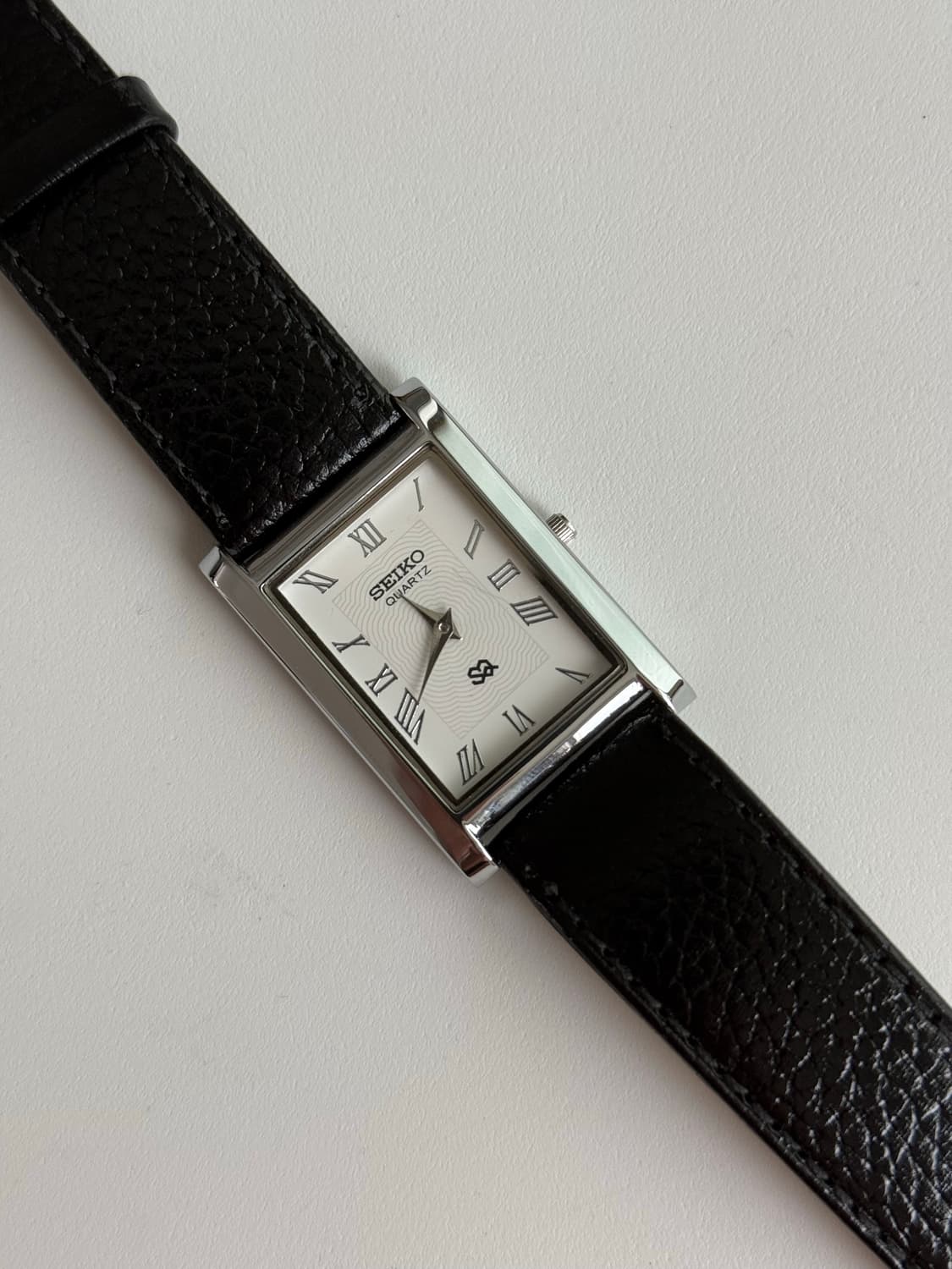 세이코 Seiko SQ 탱크 블랙 상품이미지3
