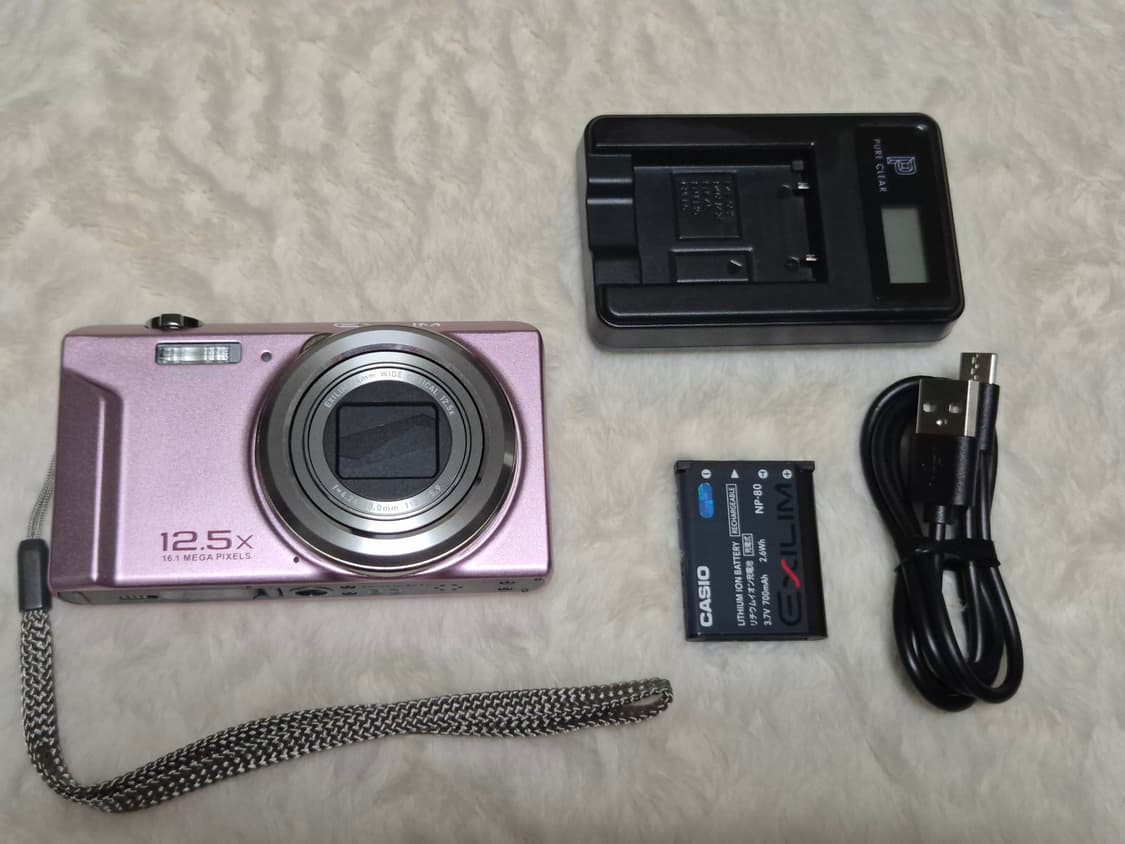 작례📷💗 CASIO EXILIM ZS170 핑크 – 초미품 💗 상품이미지2
