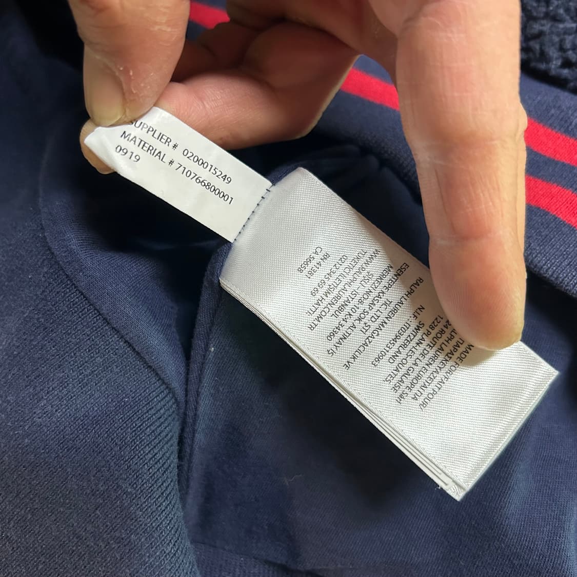 폴로 랄프로렌 정품 쉐르파 뽀글이 100-105 상품이미지4