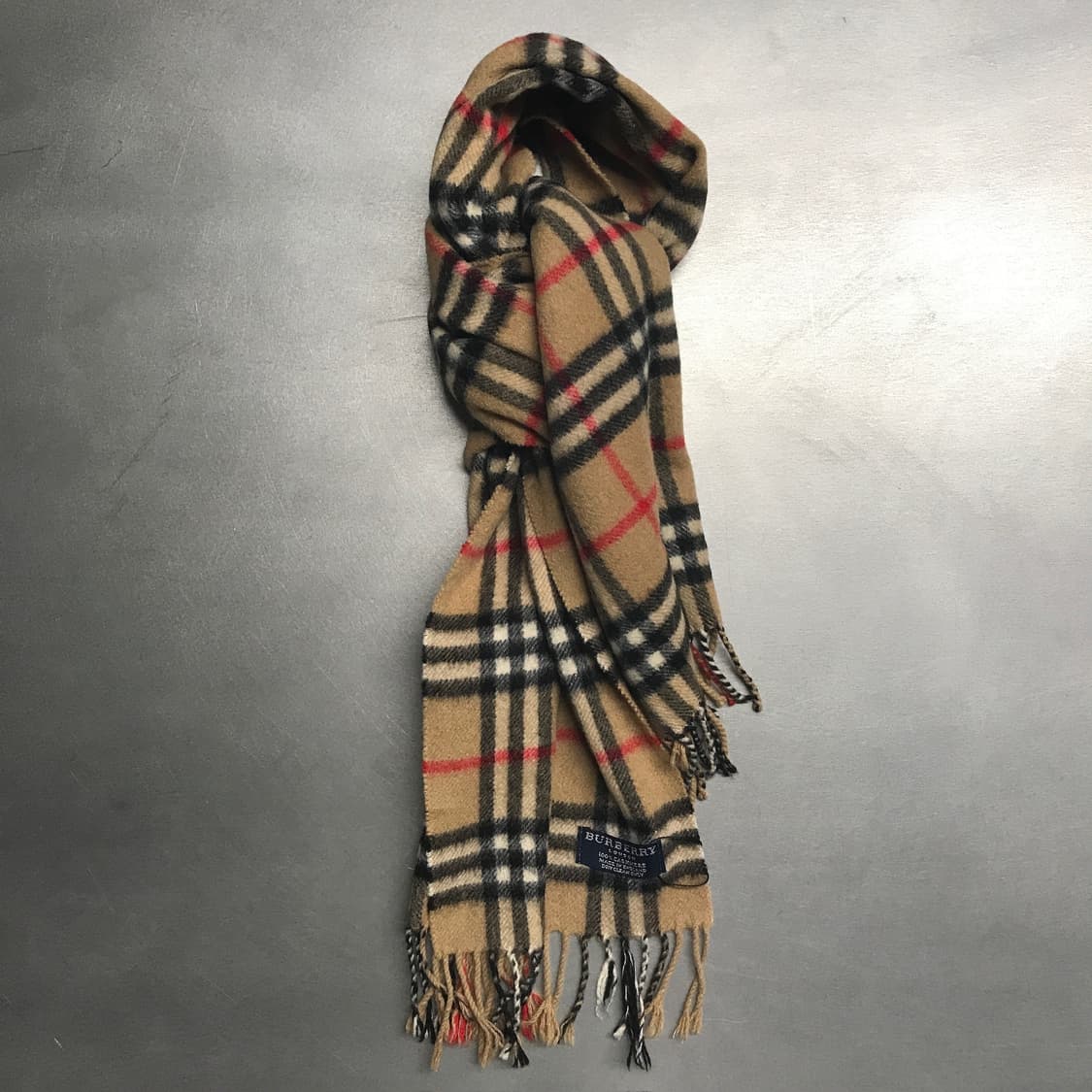 버버리 정품 캐시미어 머플러 베이지 상품이미지1