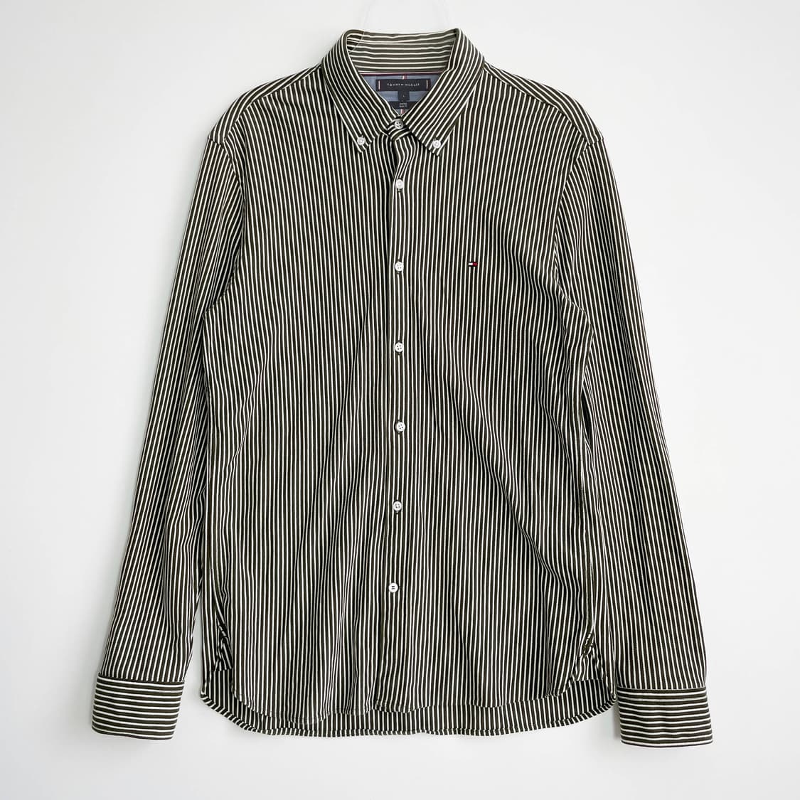 C2 타미힐피거 스트라이프 셔츠 L사이즈 상품이미지1