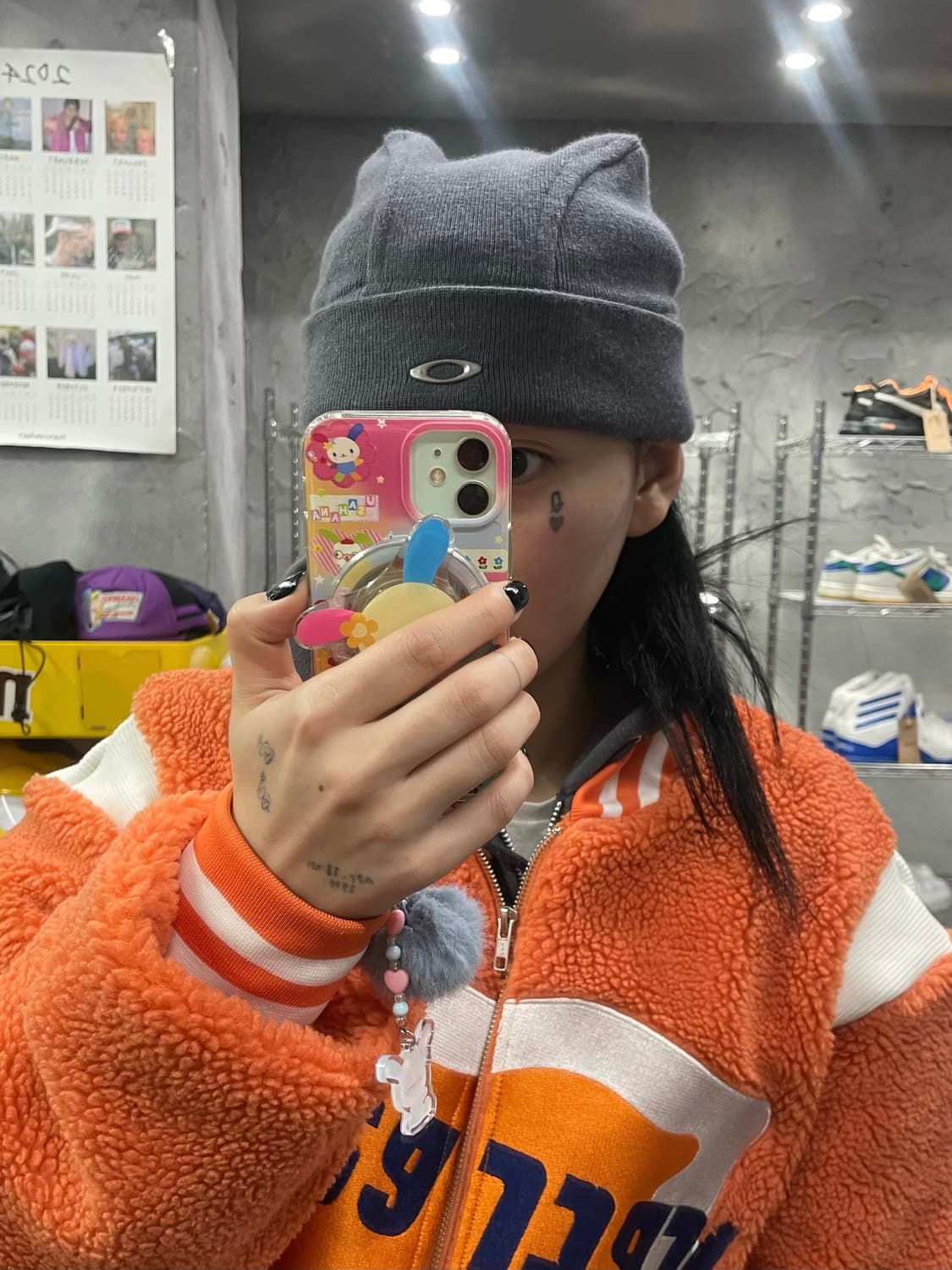 00s 오클리 메탈로고 숏 비니 상품이미지5