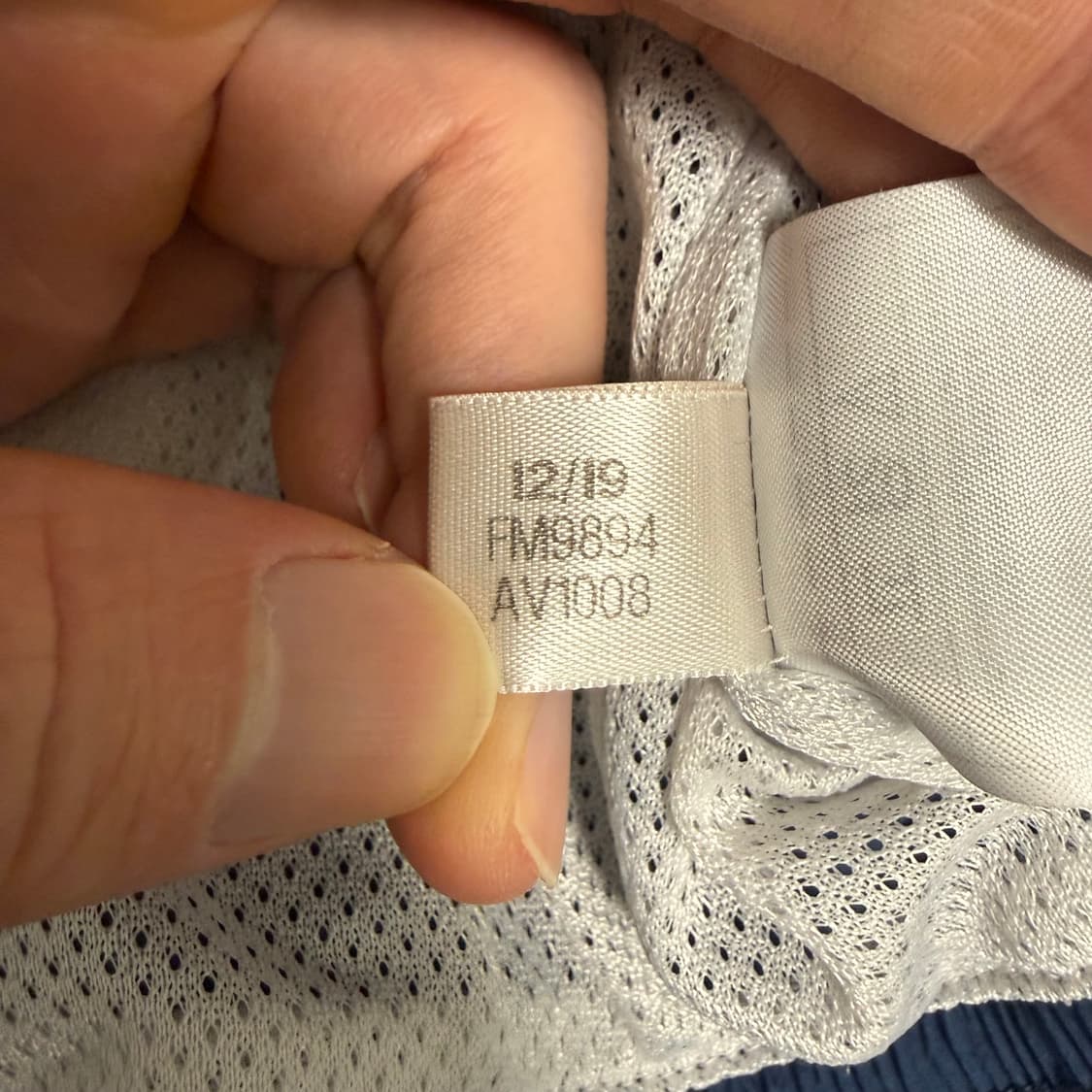 아디다스 빅 트레포일 파이어버드 바람막이 블루 2XL 윈드브레이커 상품이미지5