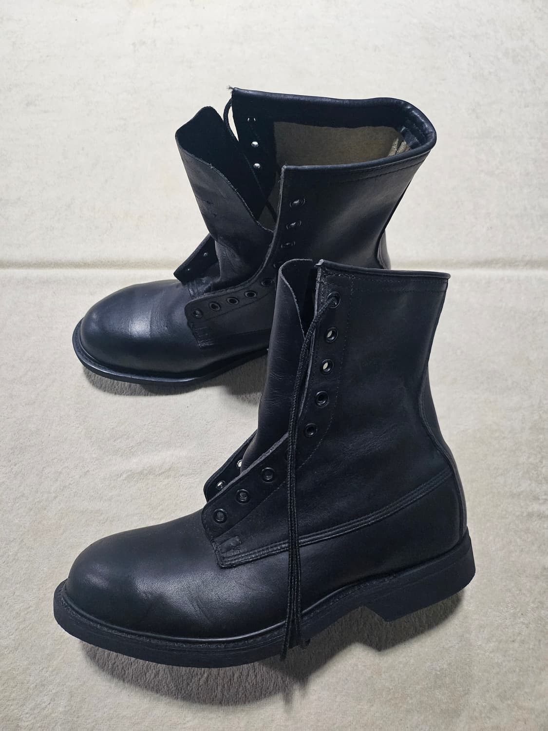 90s 미군오리지날 울버린 월드와이드 스틸토 컴뱃부츠신품8W 상품이미지2