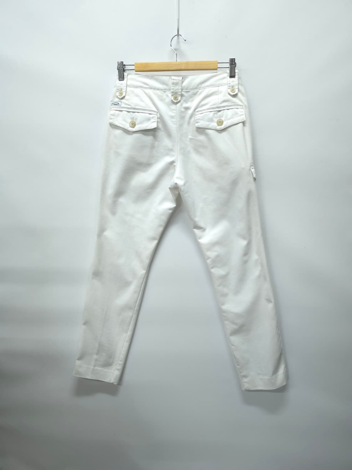 캘러웨이 컬렉션 남성 화이트 플랩 포켓 면바지 (30) 상품이미지5